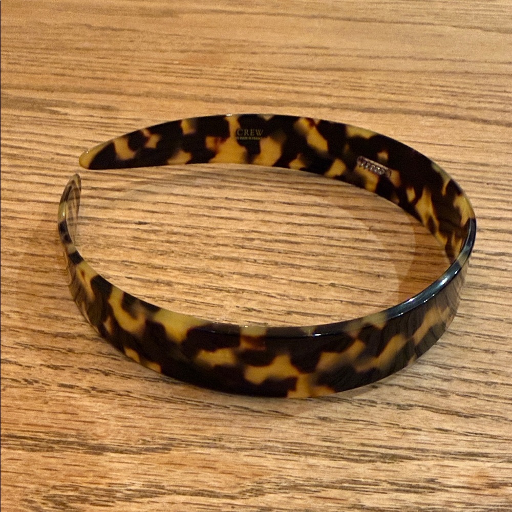 J. Crew tortoise shell headband